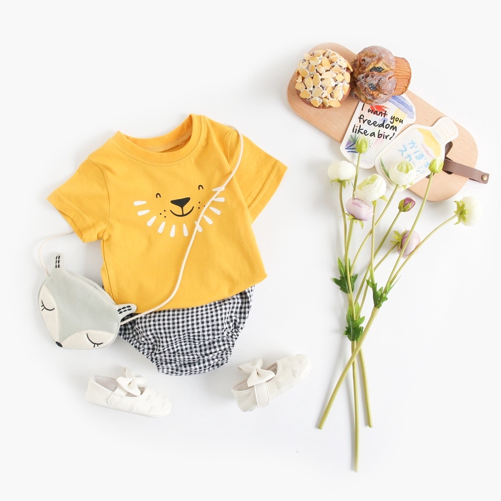 0-2 thn || SETELAN KAOS + CELANA (1 set) ANAK CASUAL BAJU TIDUR PIYAMA ZD W