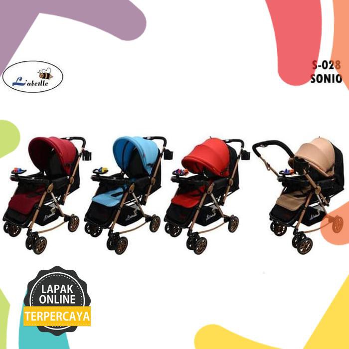 Terbaru Stroller Labeille Ethics A-1688 - Biru Barang Original