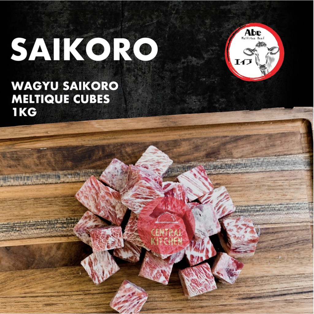 Jual Saikoro Beef Wagyu Meltique Cubes 500gr Shopee Indonesia