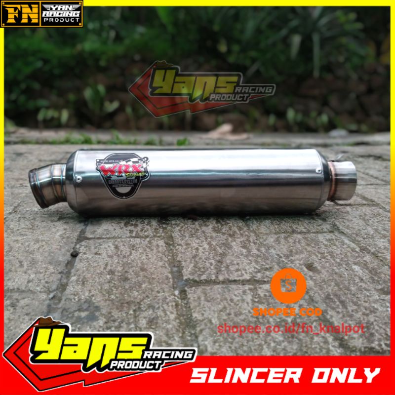 Slincer Knalpot WRX Gp5 inlet 50mm / silincer knalpot wrx gp / knalpot racing wrx