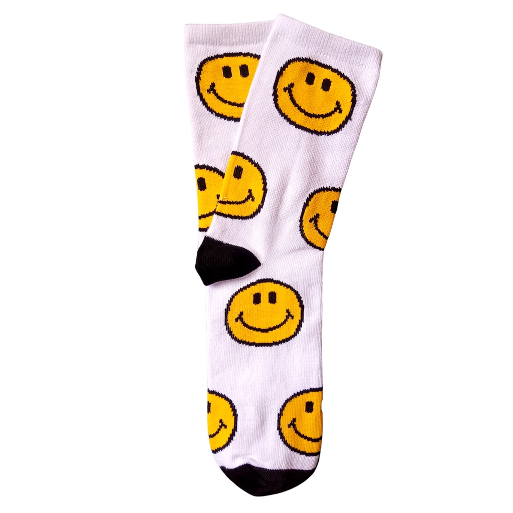 [BIG SALE] Kaos Kaki Motif Skate Oldschool - Mohaki Official-Keep Smile Random