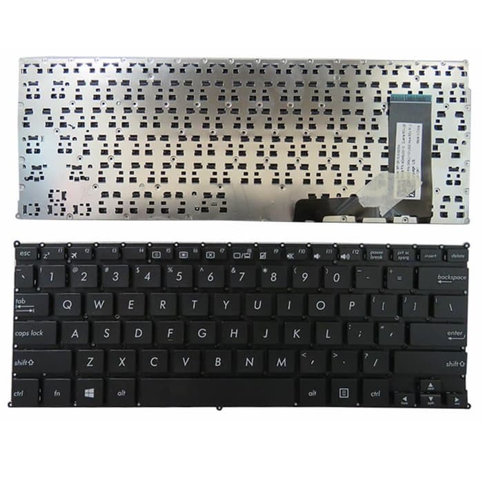 Keyboard laptop asus E203 E203n E203na E203nah E203m E203ma E203mah Hitam