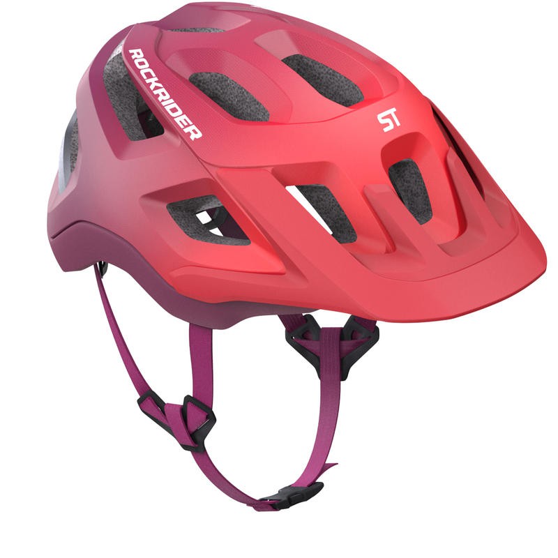 ROCKRIDER Helm Sepeda Gunung MTB Nyaman dan Kompatibel dengan Lampu VIOO Unisex