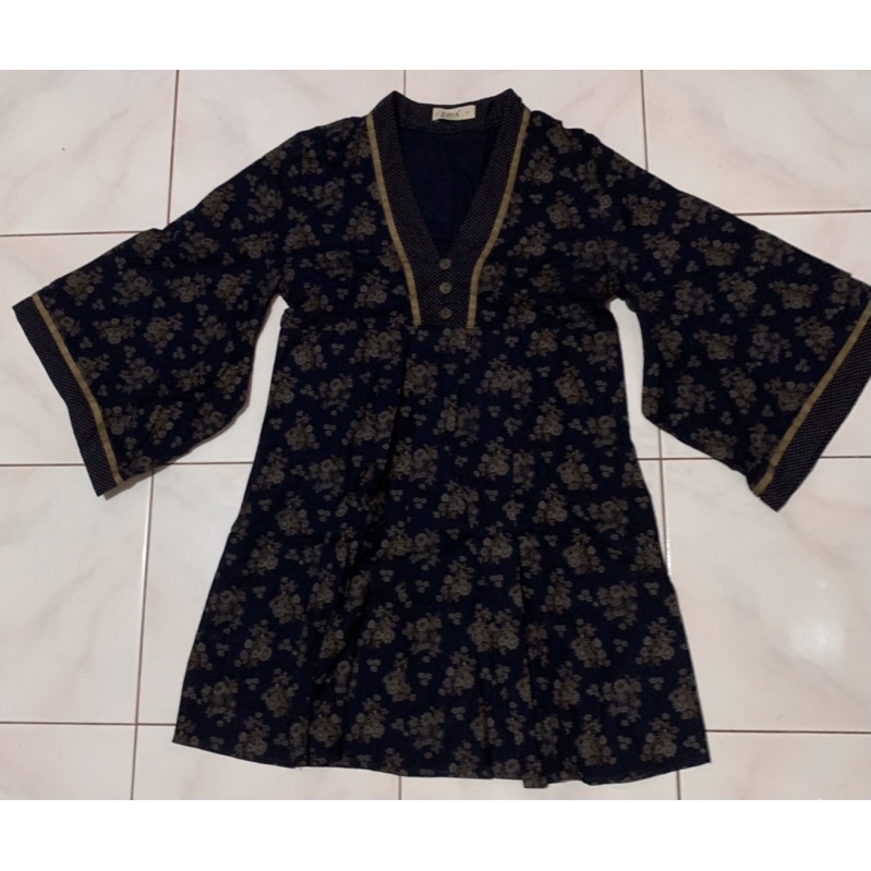 Atasan Zoya model kimono preloved
