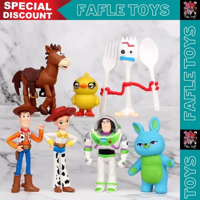 

Figure Mainan Toy Story Set 7 pcs Topper Cake / ACTION FIGURE TOY STORY 4 set topper cake mainan 7pcs / FIGURE TOY STORY 4 /TOPPER CAKE/ MAINAN SET ISI 7 PCS / ACTION FIGURE TOY STORY 4 SET 7 PCS SIZE TOPPER CAKE MAINAN MINIATUR