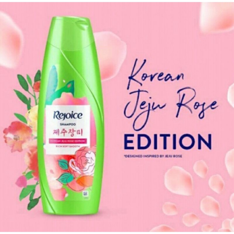 Shampoo Rejoice Korean Jeju rose edition 340 ml