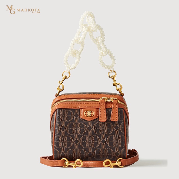 Bonia - La Luna Monogram Crossbody Sling Bag - Tas Wanita Original