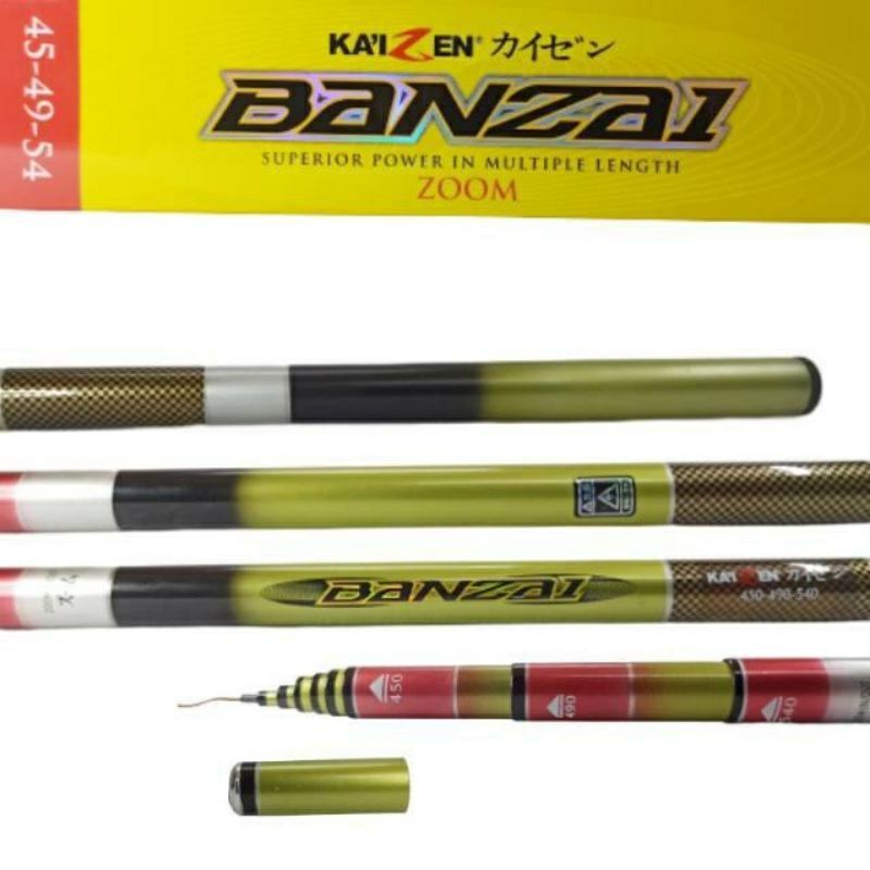 Tegek Kaizen Banzai | Zoom Pole | 360 | 450 | 540 | 630