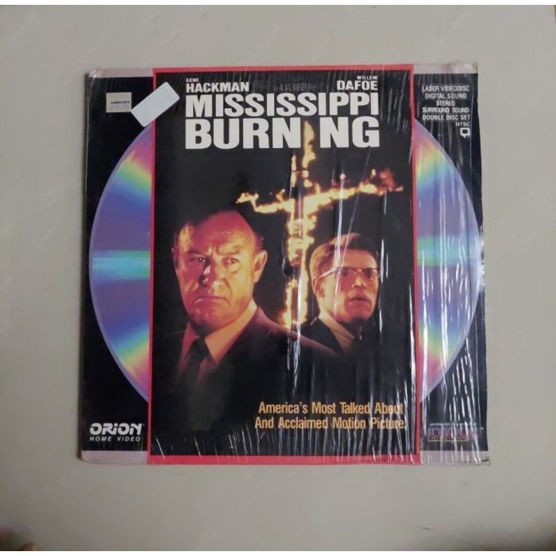 Kaset Laserdisc Mississippi Burning