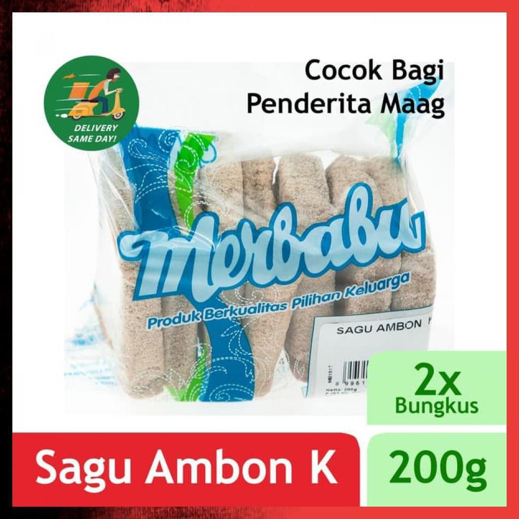 

MERBABU SAGU AMBON K 200G X 2PCS (BISA SAME DAY DELIVERY