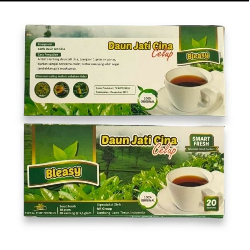 

Teh Celup Herbal Daun Jati Cina