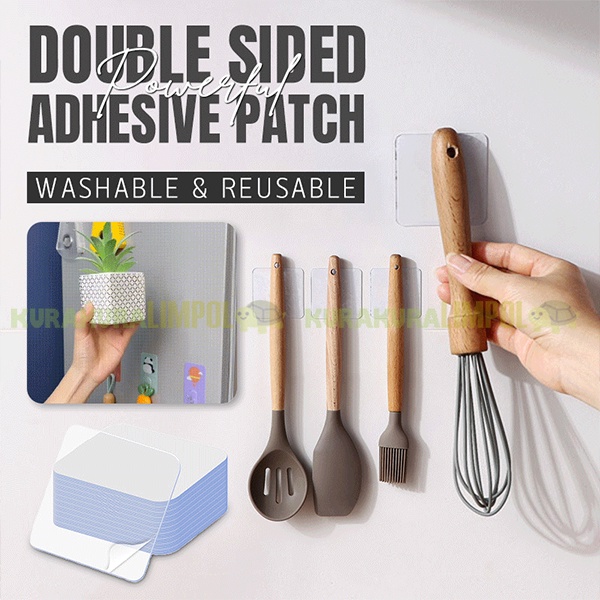 

Double Sided Tape Magic Nano Double Tape Papan Sticker Stiker Persegi
