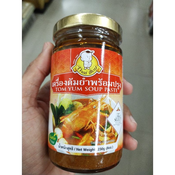 

Thai Boy Tom Yum Soup Paste 230gr / Pasta Tom Yam