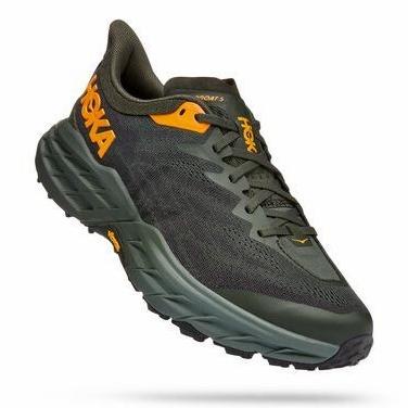 SEPATU LARI PRIA TRAIL HOKA ONE ONE SPEEDGOAT 5 DUFFLE BAG / THYME - 4