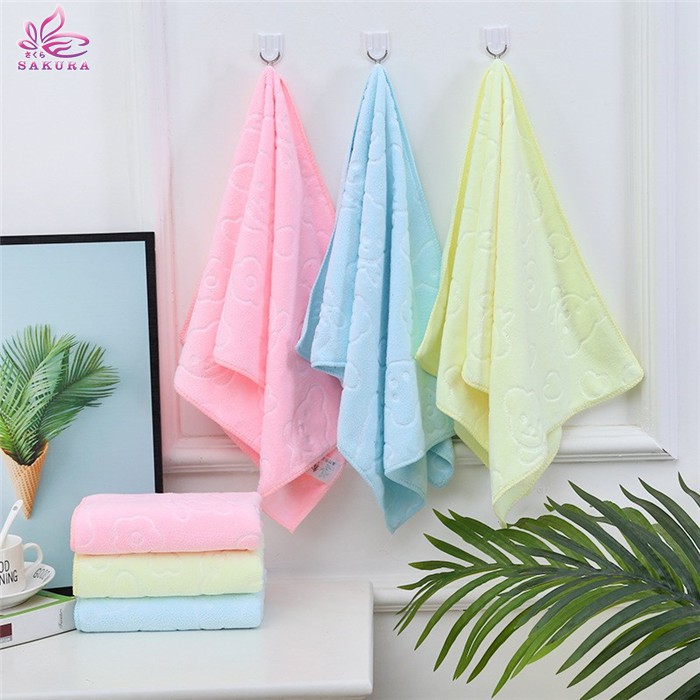 gantungan Handuk Handuk Besar handuk kecil lembut microfiber gantungan Handuk mandi -SOSOYO