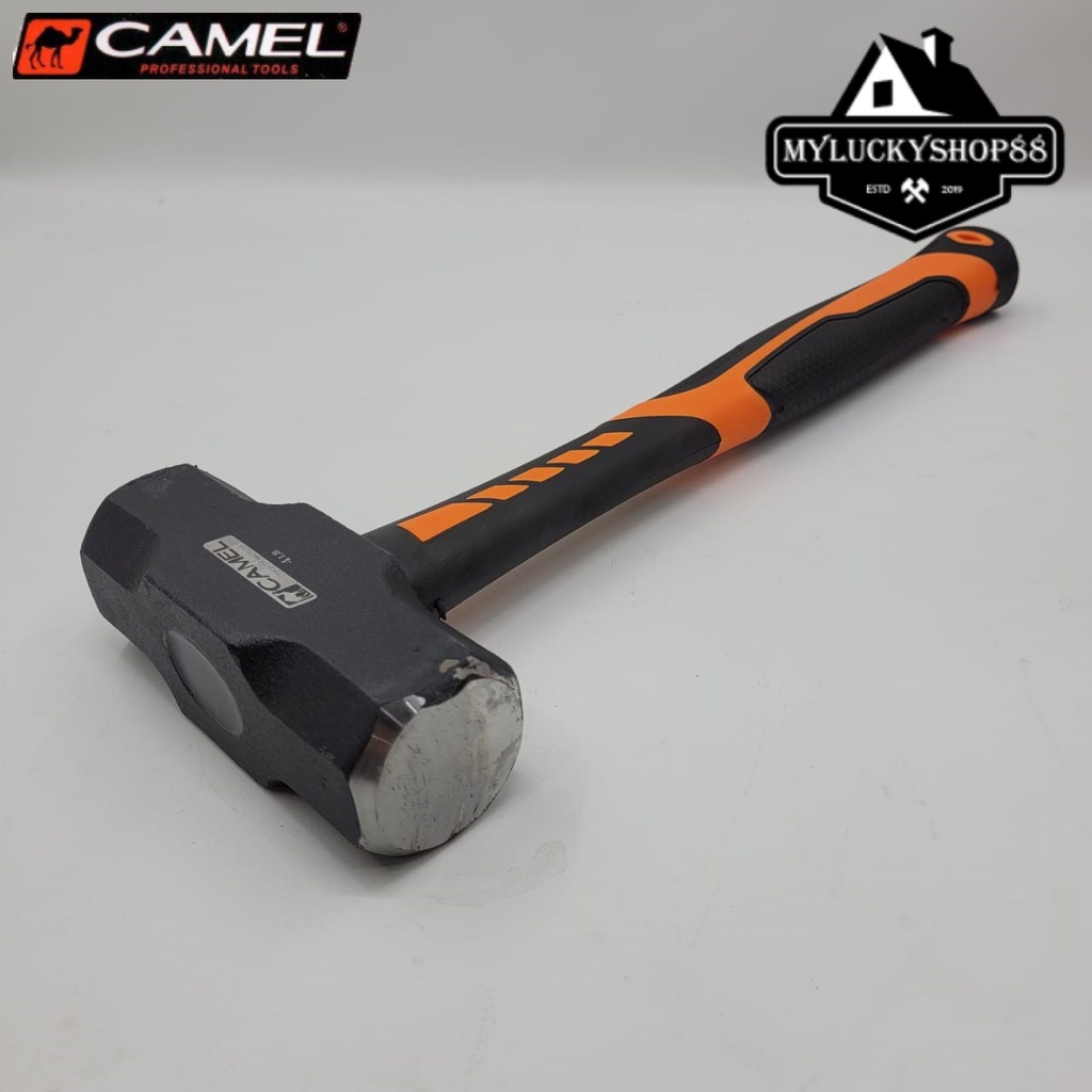 Camel Palu Batu Beton Tembok 4 LB Bodem Bogem 4Lb Gagang Fiber Rubber