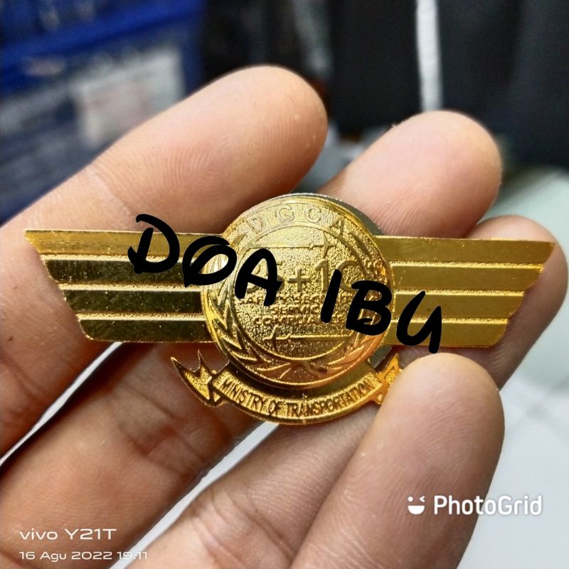 

best seller pin DGCA kecil-magnet
