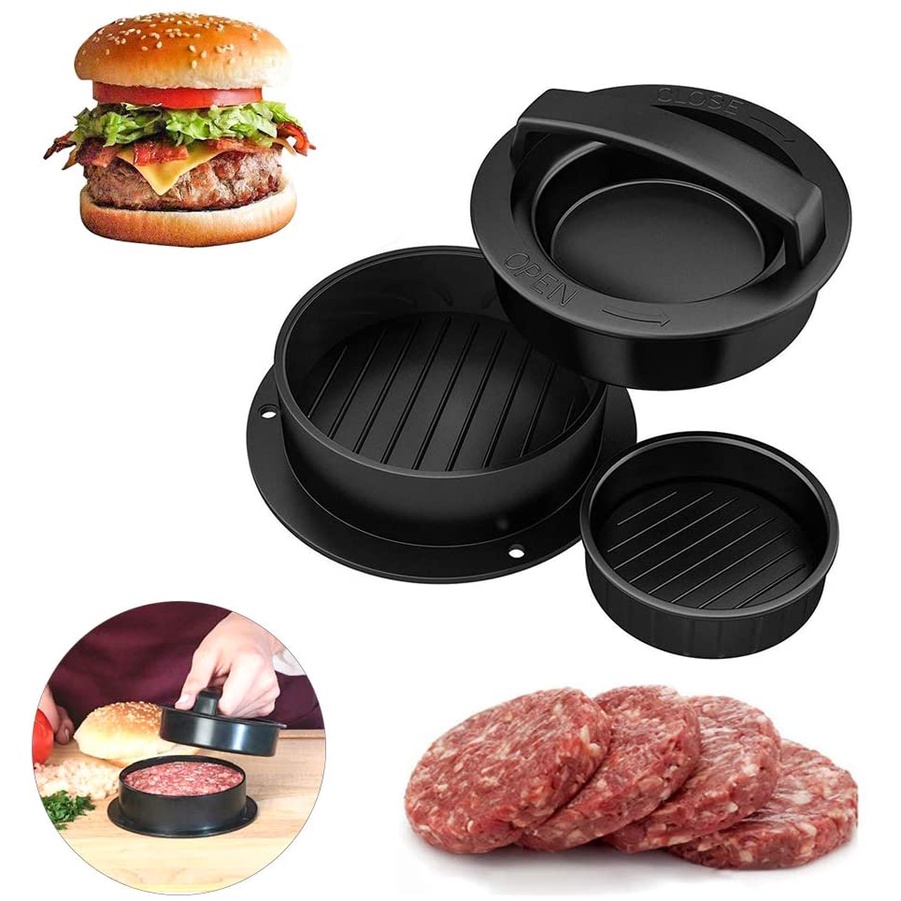 BEST SELLER!!! Alat Cetak Cetakan Press Daging Hamburger Burger Maker Meat Patty pres