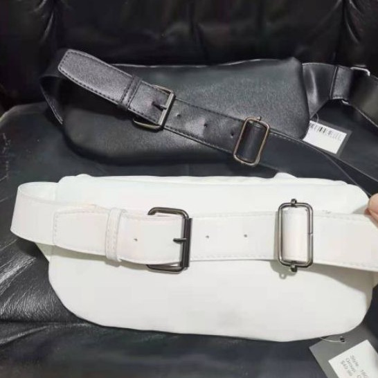 COD✓ TAS WAIST BAG GUE*SS GLA ZIPPER WAIST BAG 082380