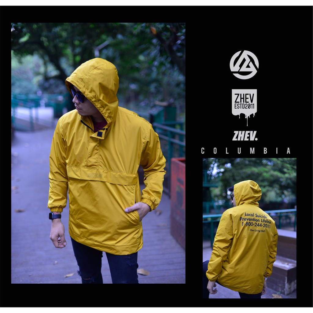 JAKET COLOMBIA YELLOW BY ZHEV
