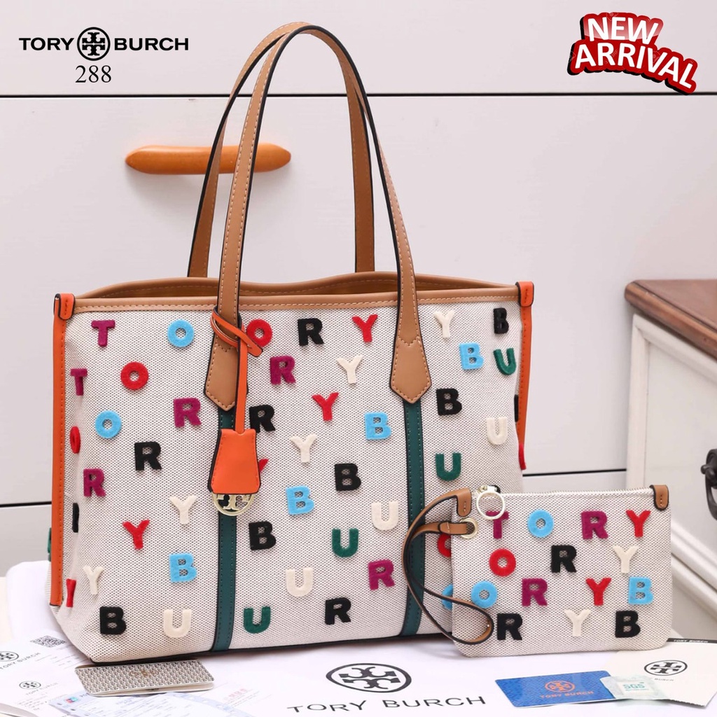 TORY HURUF BARU / NEW TOTE TORY / TAS WANITA 2 IN 1