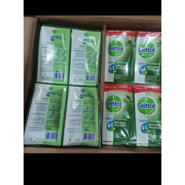 Dettol pembersih lantai sachet 30ml x 12