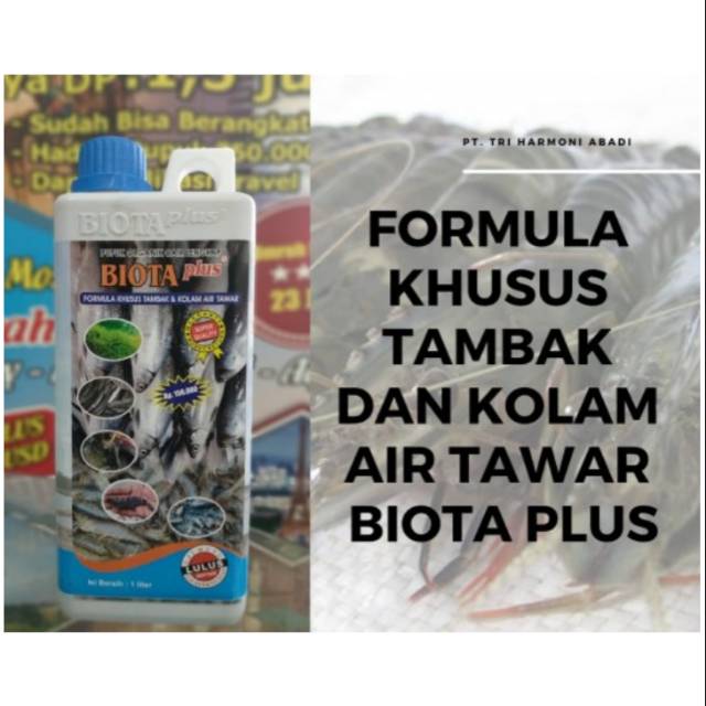 PUPUK CAIR BIOTA PLUS ( Khusus Tambak )