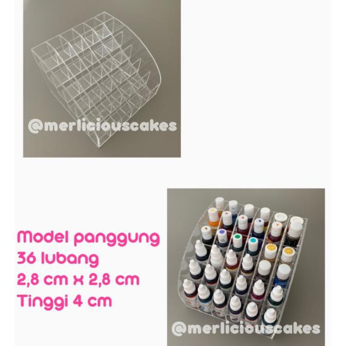 

Akrilik Acrylic Model Panggung 36 Lubang