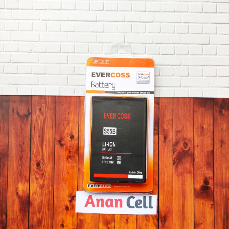 Batre baterai Evercoss S55B Genpro Bokeh / Batre Cross S55B / Cross S55B