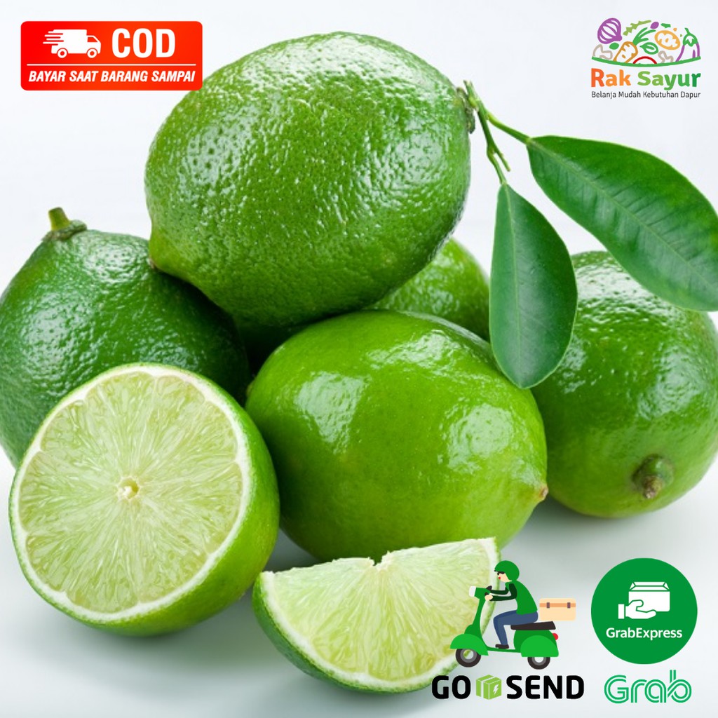 

Buah Segar Jeruk Nipis Asam Limau Lime 500gr Sayur Fresh Segar Rak Sayur Padang