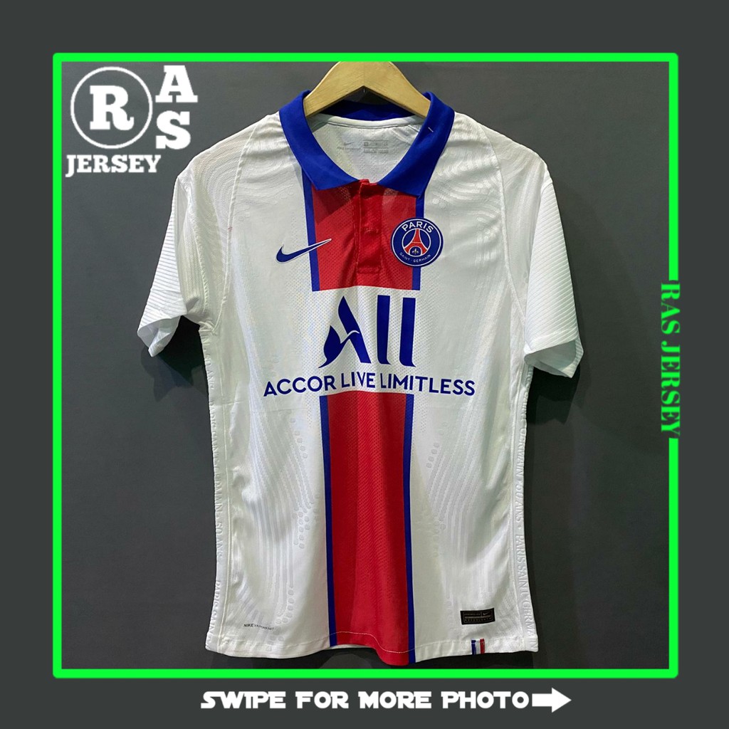 JERSEY PSG AWAY NEW PLAYER ISSUE 2020-2021 JERSEY GO HIGH QUALITY | PSG AWAY VAPORKNIT