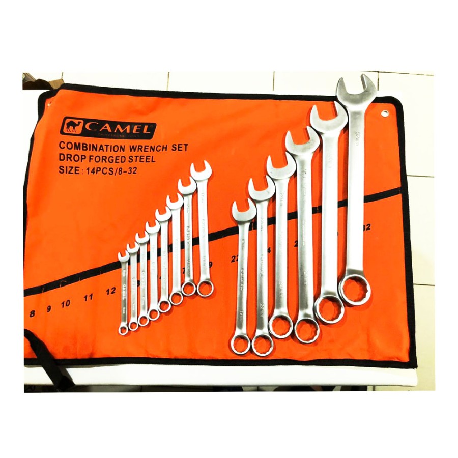 Kunci Ring Pas Set 14 Pcs Camel