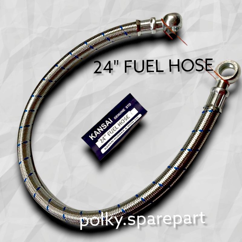 24inch 24&quot; FUEL HOSE SELANG SOLAR KAWAT KUALITAS BAGUS KANSAI