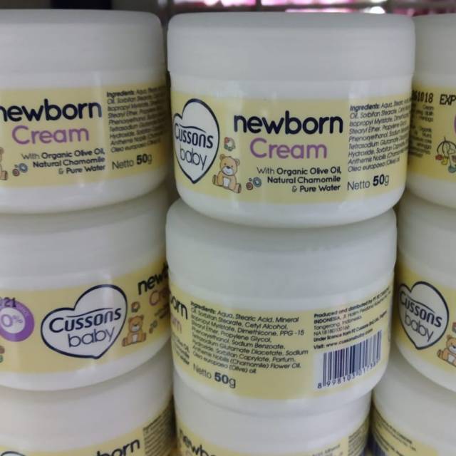 Cussons baby new born cream