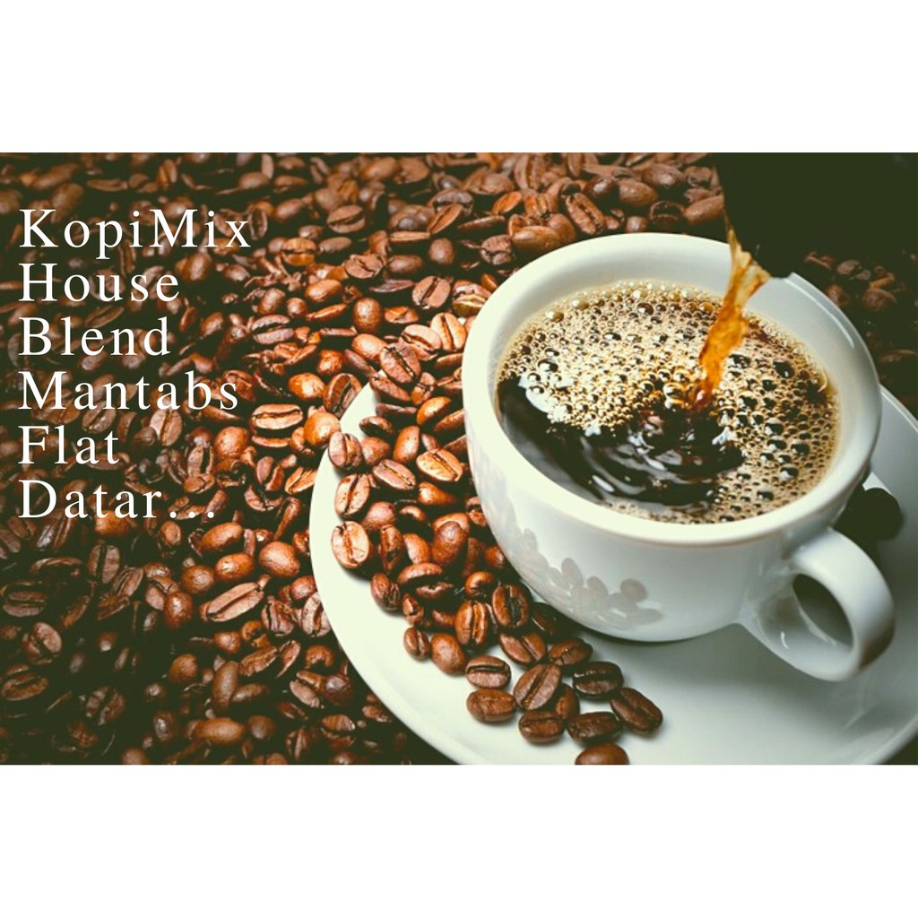 

Gold Coffee Kopi House Blend Roast Bean Arabika Dan Robusta.