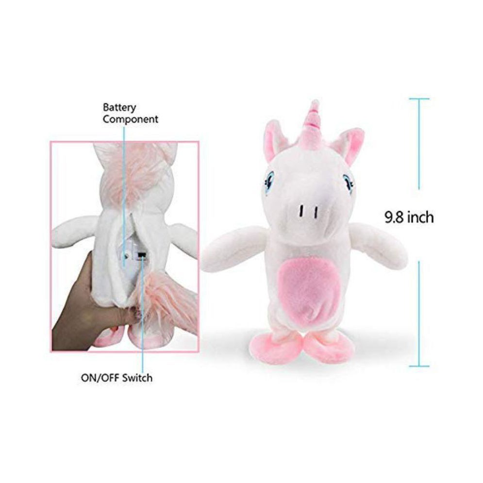 [TERMURAH] BONEKA BISA BICARA / TALKING UNICORN / BONEKA TALKING HAMSTER