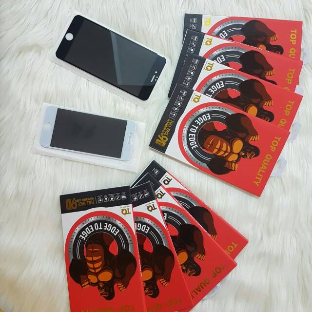 Ready Stock Tempered Glass ANTY SPY FULL COVER IPHONE 6/6+/7/7+/8/8+ TOP QUALITY PREMIUM GLASS