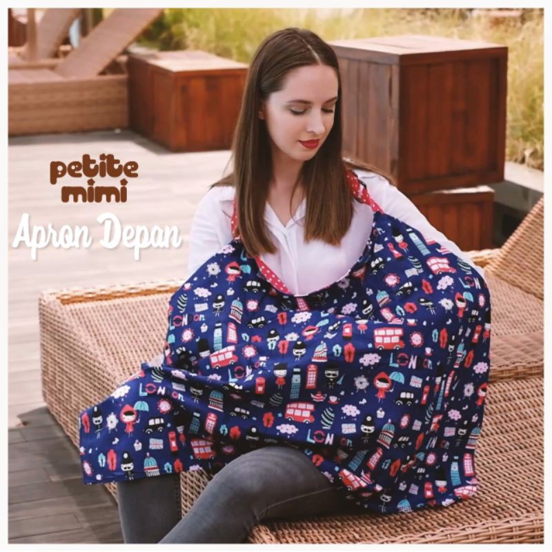 Petite Mimi Nursing Apron Cover Menyusui