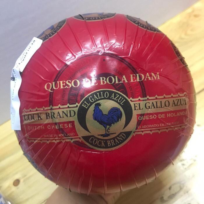 

Keju Edam Merk Ayam Emas 1 Bola Utuh Premium Quality Best