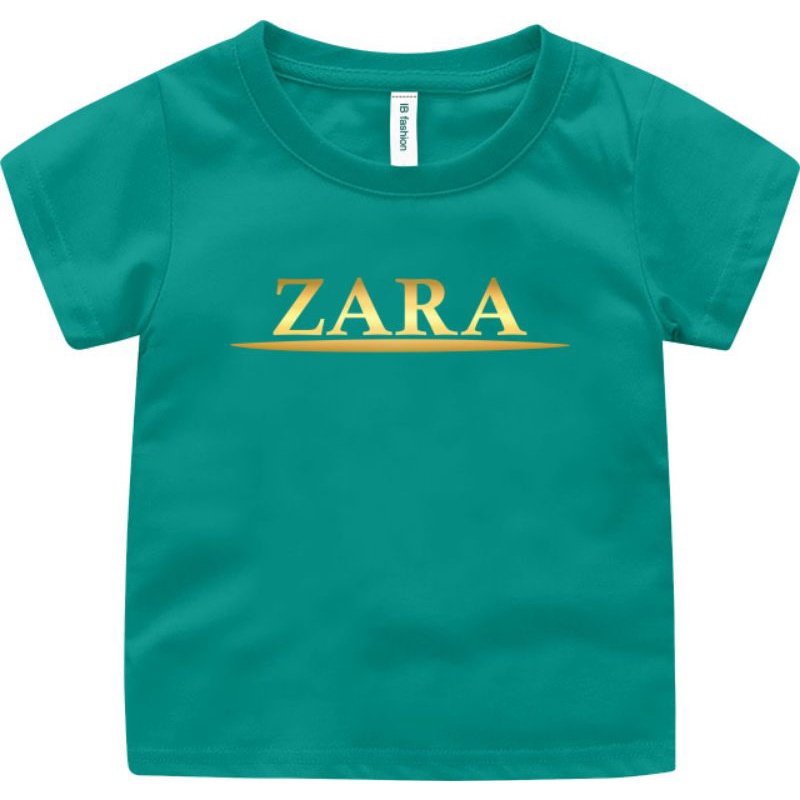 Kaos Distro Anak Laki Laki Umur 2-10 Tahun Baju Anak Unisex Zera Bahan Cotton Atasan Anak Anak