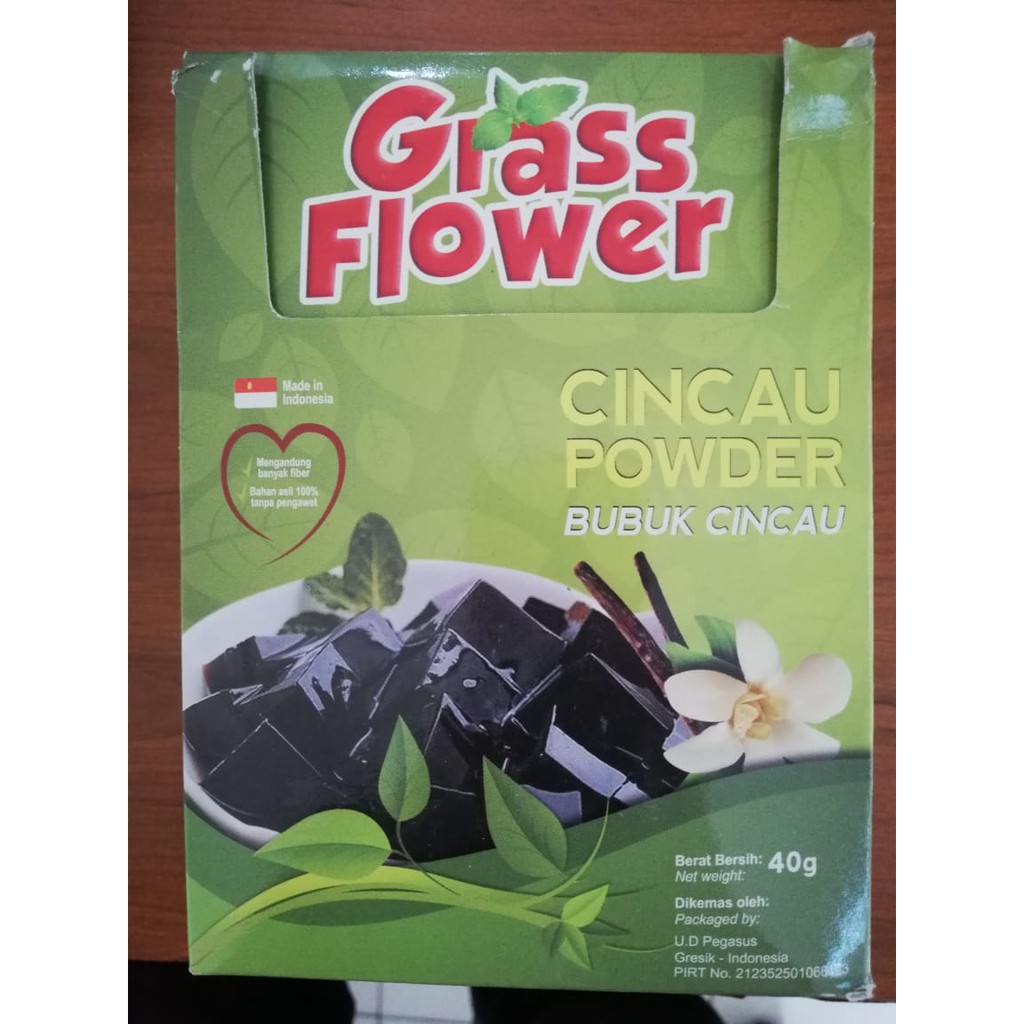 

Gras flower cincau powder 40 gr