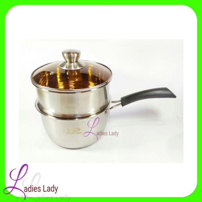 REALPICT LRH DANDANG KECIL PANCI KUKUS MINI KECIL 18CM STAINLESS STEEL