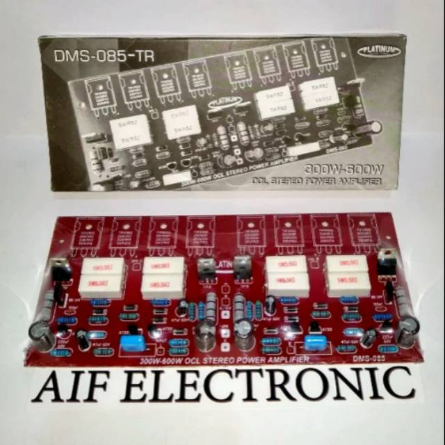 Kit Power Amplifier OCL stereo DMS-085 min TR