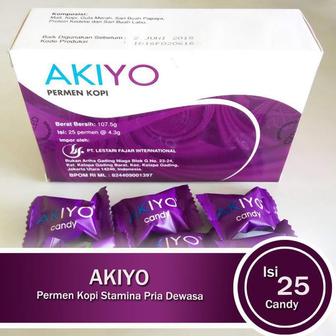 

✱ HOT PROMO baru Permen Akiyo | candy (per biji) ✱