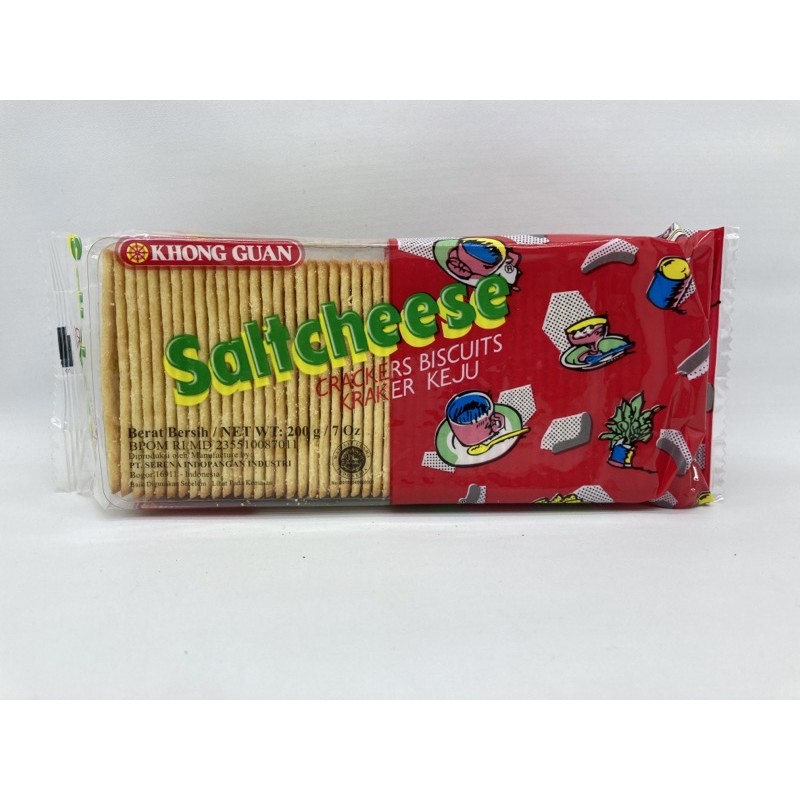 

Khong Guan SALTCHEESE CRACKERS 200g barcode 8888166321106