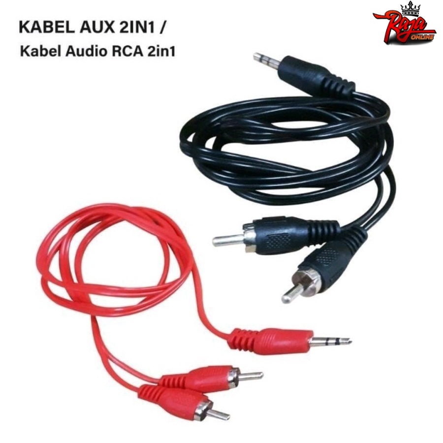 Kabel AUX 2 in 1 3,5 Meter Kabel Jack Audio