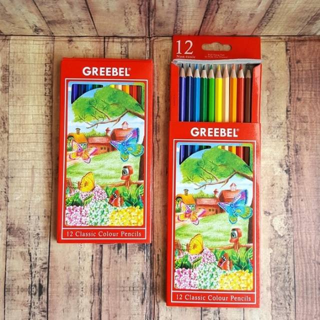 

Pensil warna greebel 12 warna