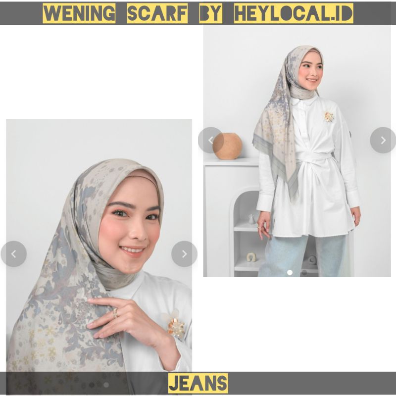 Ready | Wening Scarf by Heylocal.Id Local.Id Jeans