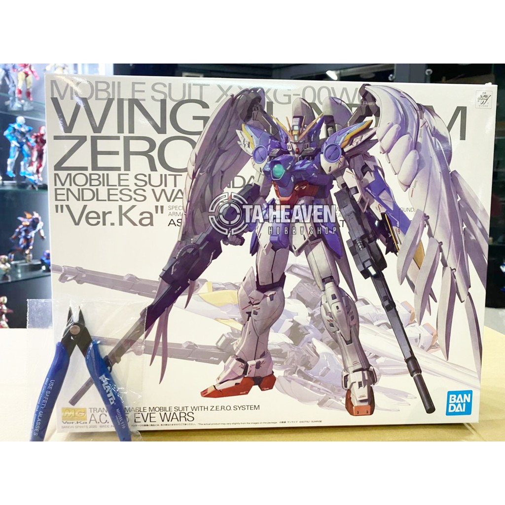 Jual BANDAI 1/100 MG Wing Gundam Zero EW Ver. Ka (Free Tang Potong ...