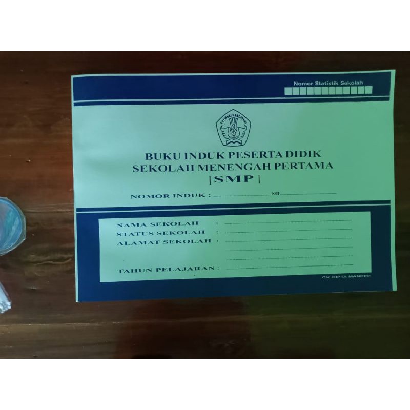 

BUKU INDUK SMP 30 SISWA